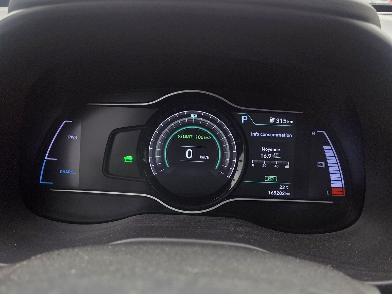 Hyundai Kona électrique 2019 Noir Granby - photo #15
