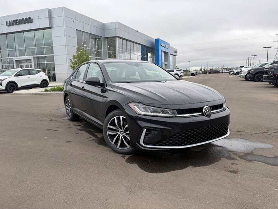 2025 Volkswagen Jetta Comfortline 1.5T | Heated Leatherette Bucket Seats Black