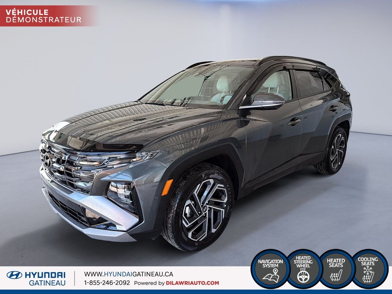 HYUNDAI Tucson hybride 2025 Gris amazonien Gatineau - photo #0