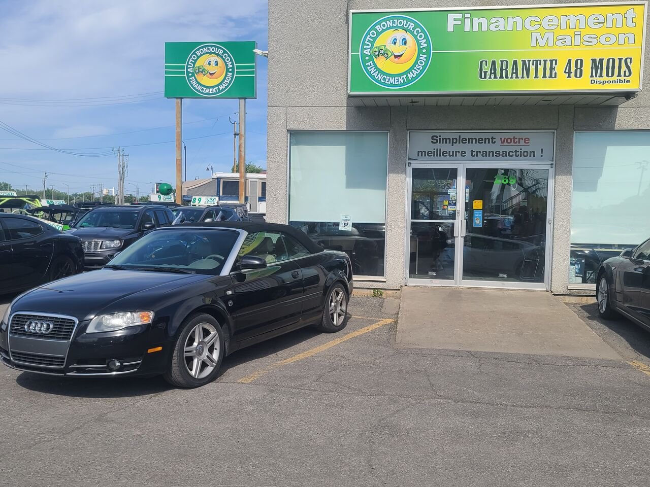 2007 Audi A4 Black  - photo #0