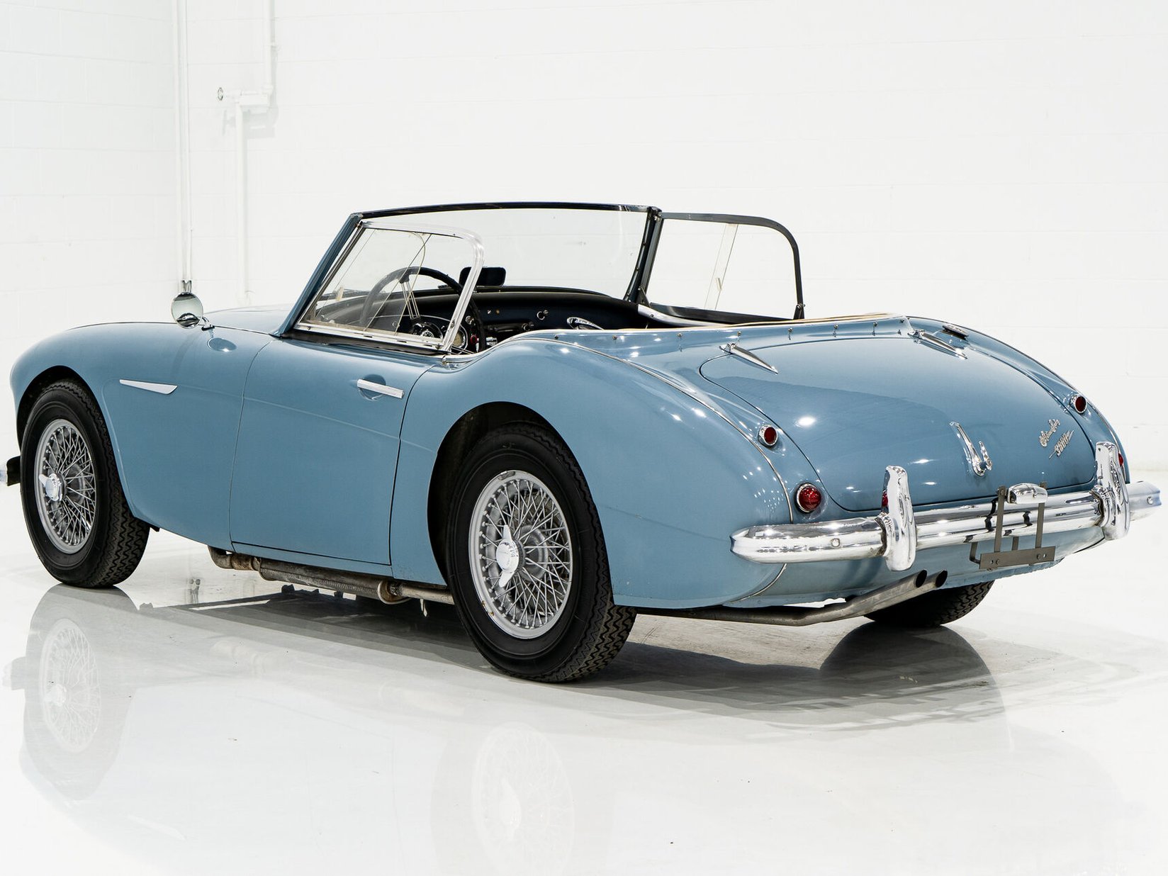 Austin Healey 3000 Recent drivetrain complete rebuild **PRIX EN USD** 1960 Bleu Montréal - photo #6