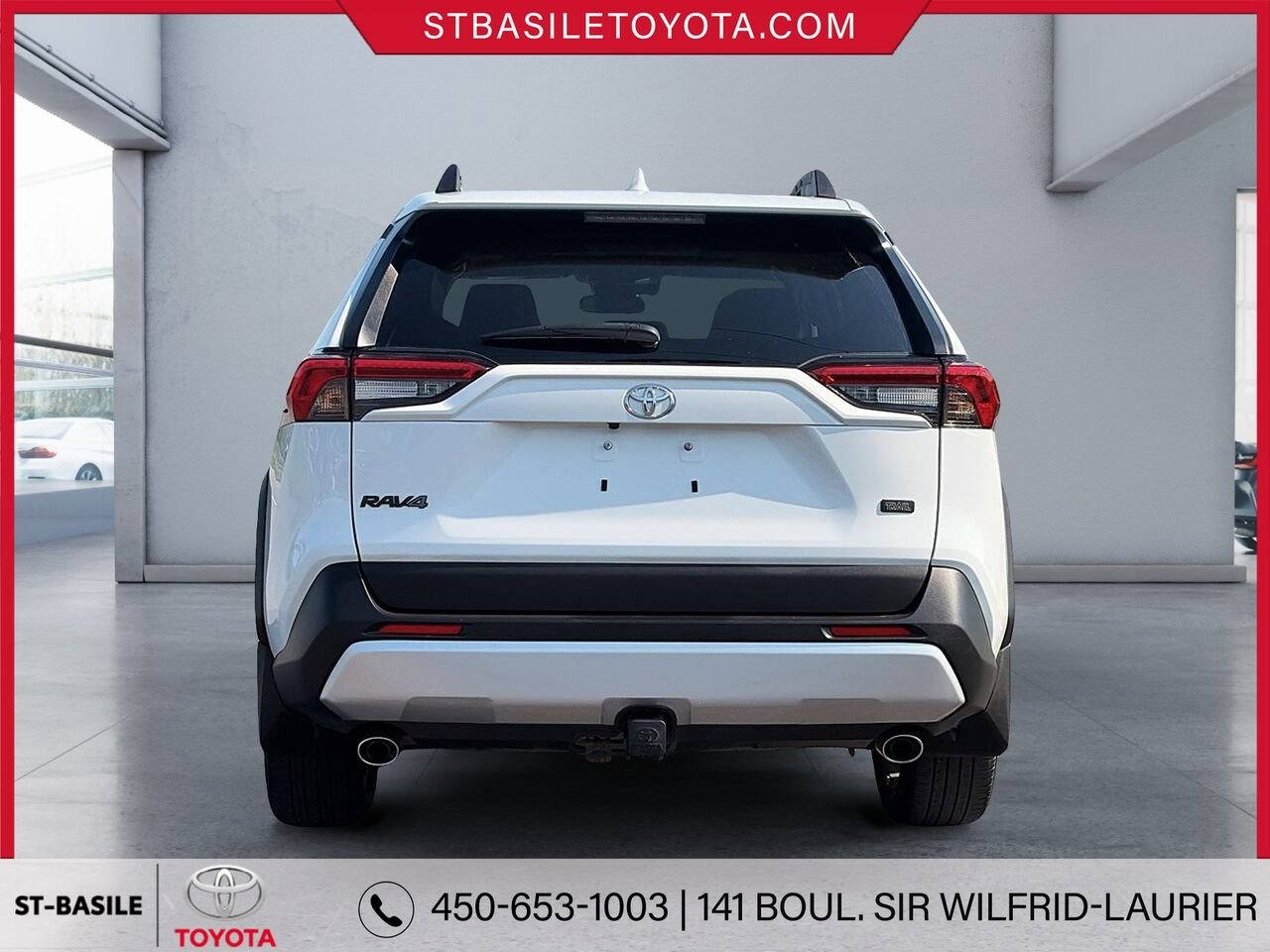2023 TOYOTA RAV4 White Saint-Basile-le-Grand - photo #3