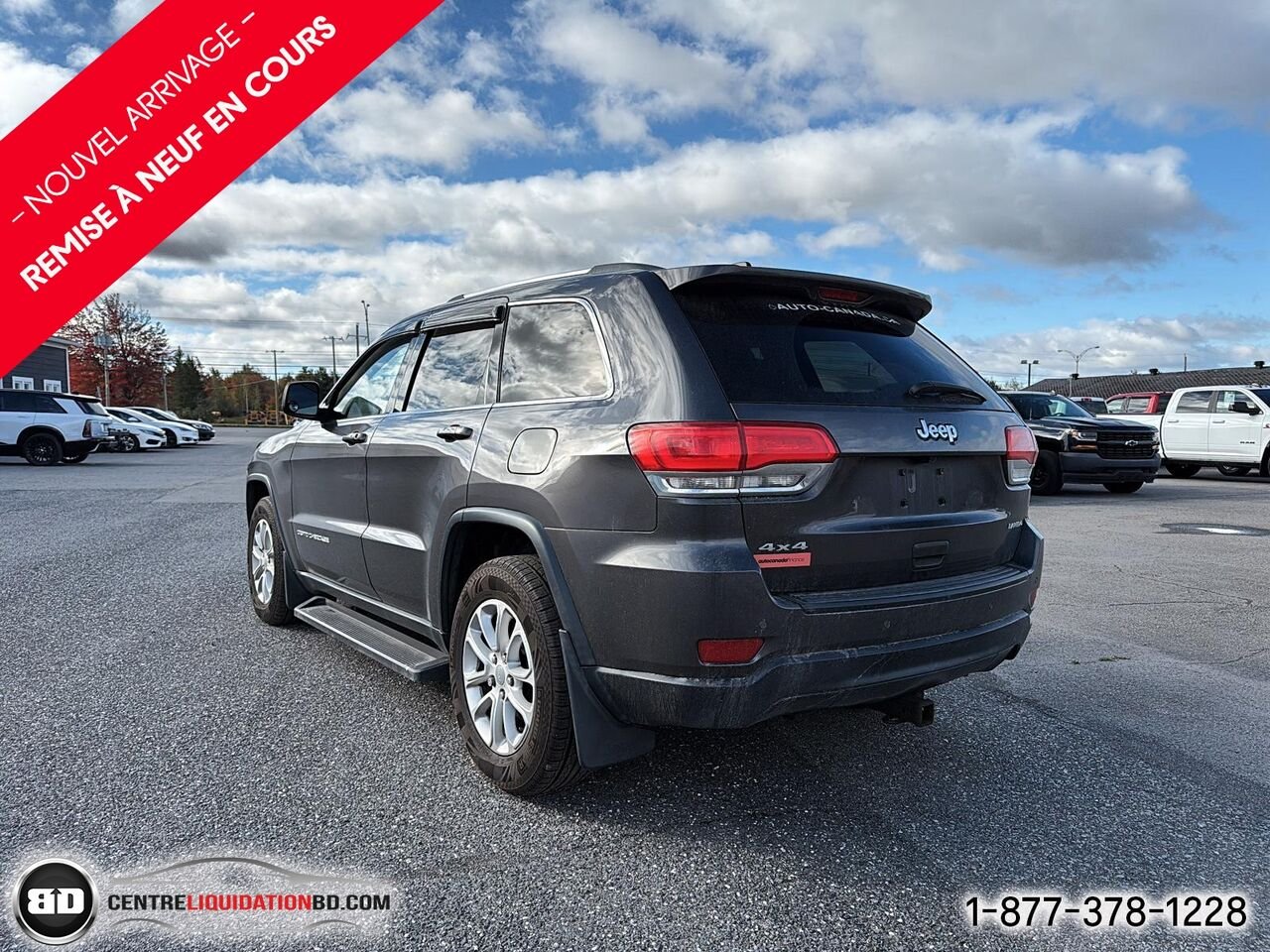 Jeep Grand Cherokee Laredo 4X4 | BD0446 2016 Gris Granby - photo #7