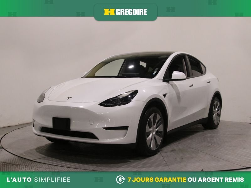 2023 Tesla Model Y White Saint-Léonard - photo #2