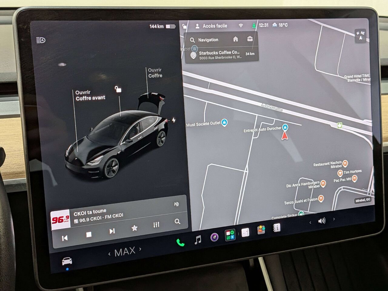 2019 Tesla Model 3 Standard Range Plus RWD Black Val-David - photo #19