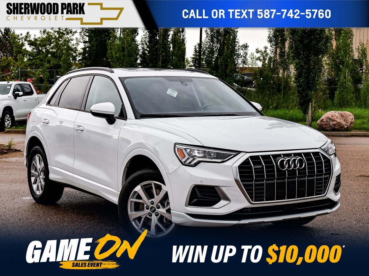 2025 Audi Q3 40 TFSI quattro White Sherwood Park - photo #0