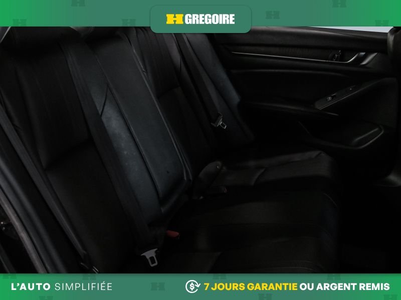 Honda Accord 821135 | Touring AUTO A/C MAGS CUIR TOIT NAV CAM RECUL BLUE 2020 Noir Laval - photo #28