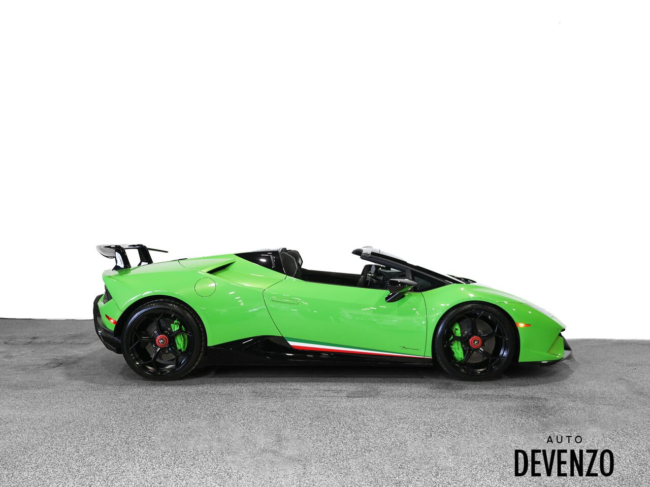 Lamborghini Huracan 2018 Vert Saint-Eustache - photo #2