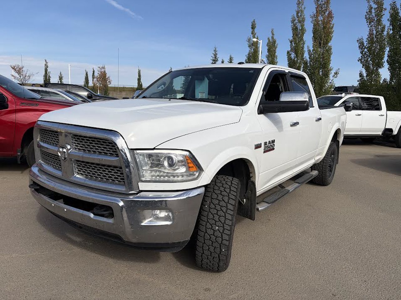 2015 Ram 2500 4WD Crew Cab 149 Laramie White Sherwood Park - photo #2
