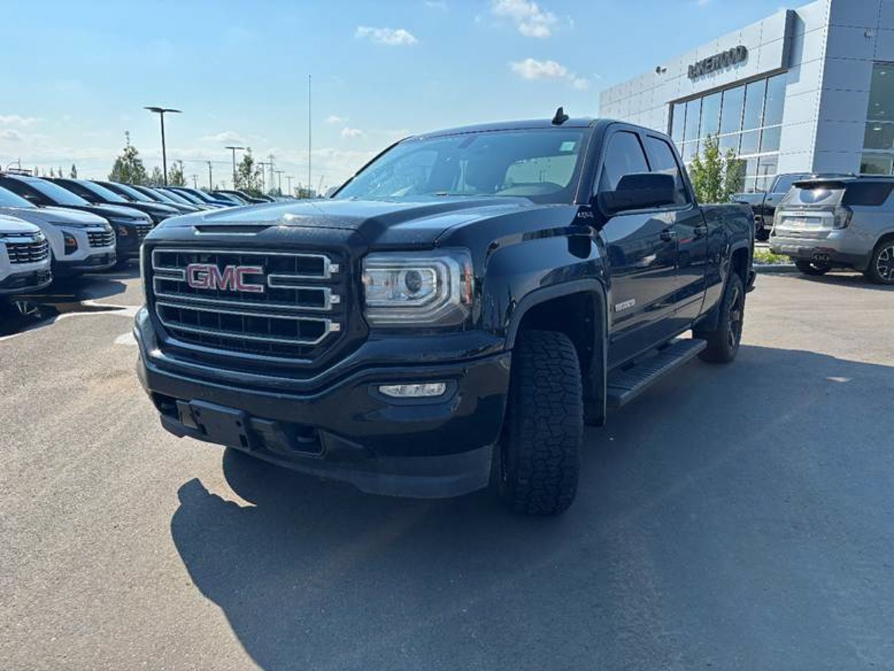 2017 GMC Sierra 1500 4WD Double Cab 143.5 Black Sherwood Park - photo #2