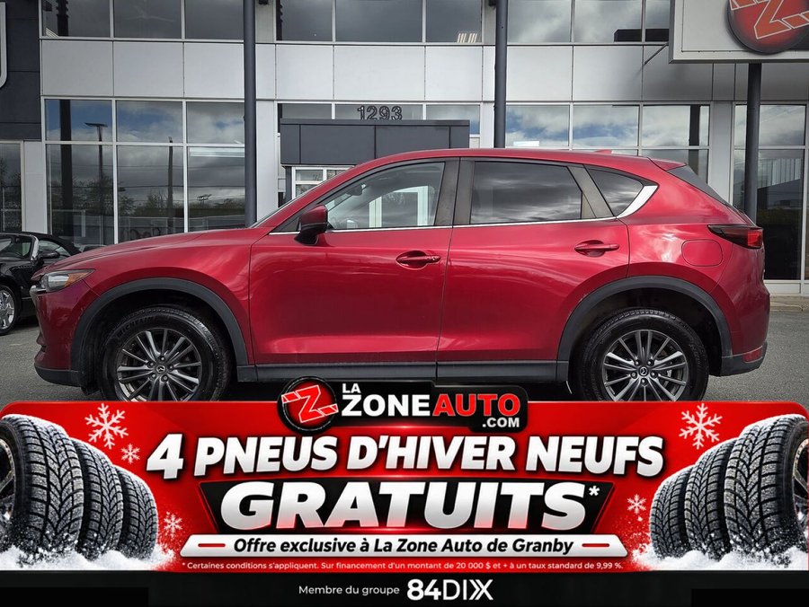Mazda CX-5 GS TI TRACTION INTÉGRALE + JAMAIS ACCIDENTÉ 2018 Rouge