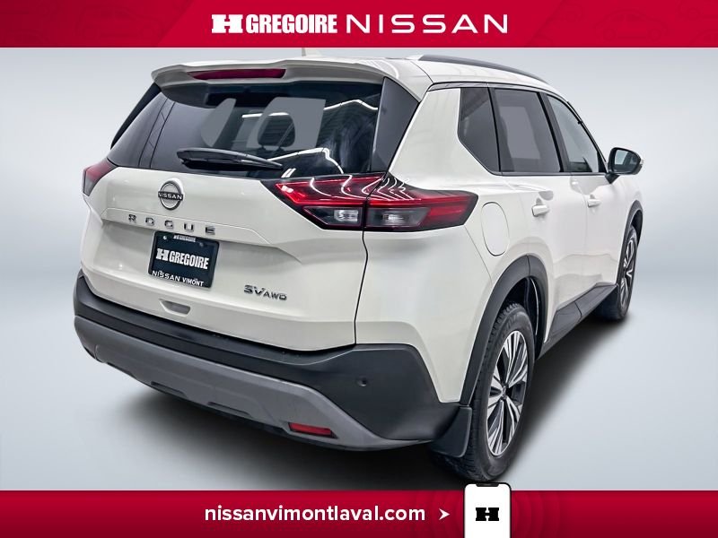 Nissan Rogue VY3699 | SV Moonroof AWD carplay A PARTIR DE 2.99% 2023 Blanc Laval - photo #5