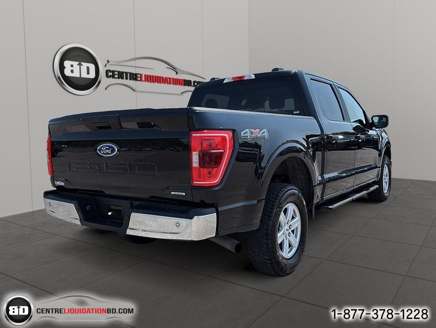 2021 Ford F-150 XLT cabine SuperCrew 4RM caisse de 5,5 pi Black