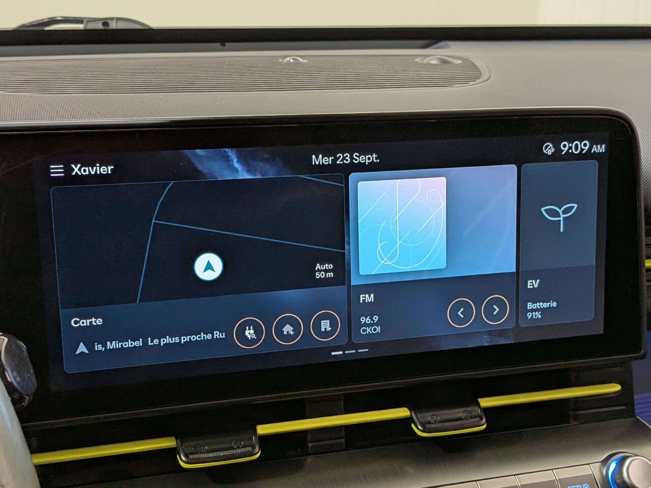 2024 Hyundai Kona Electric Ultimate FWD w/Sage-Green Interior Black Val-David - photo #21