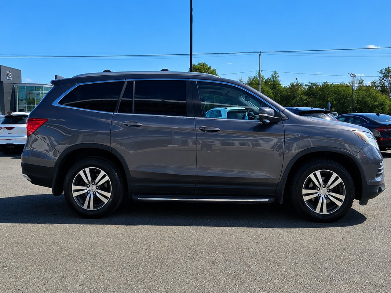 Honda Pilot 7 Passagers 2017 Gris Granby - photo #7
