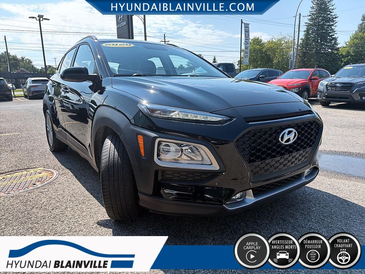 Hyundai Kona 2020 Noir Blainville - photo #2