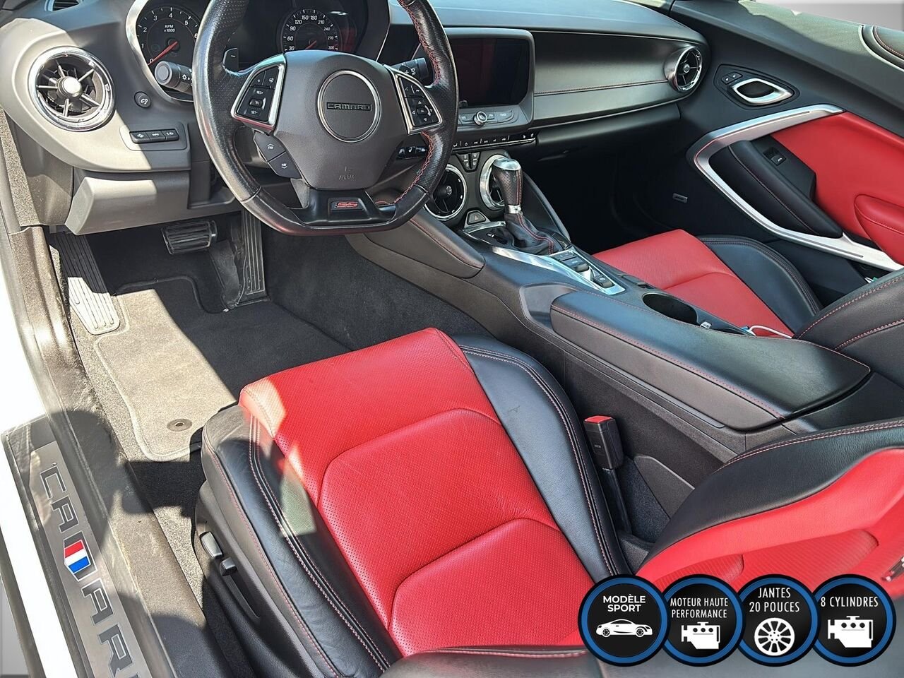 CHEVROLET CAMARO 2 SS CONVERTIBLE 2022 Blanc Saint-Hyacinthe - photo #11