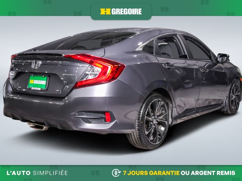 2019 Honda Civic Grey Blainville - photo #7