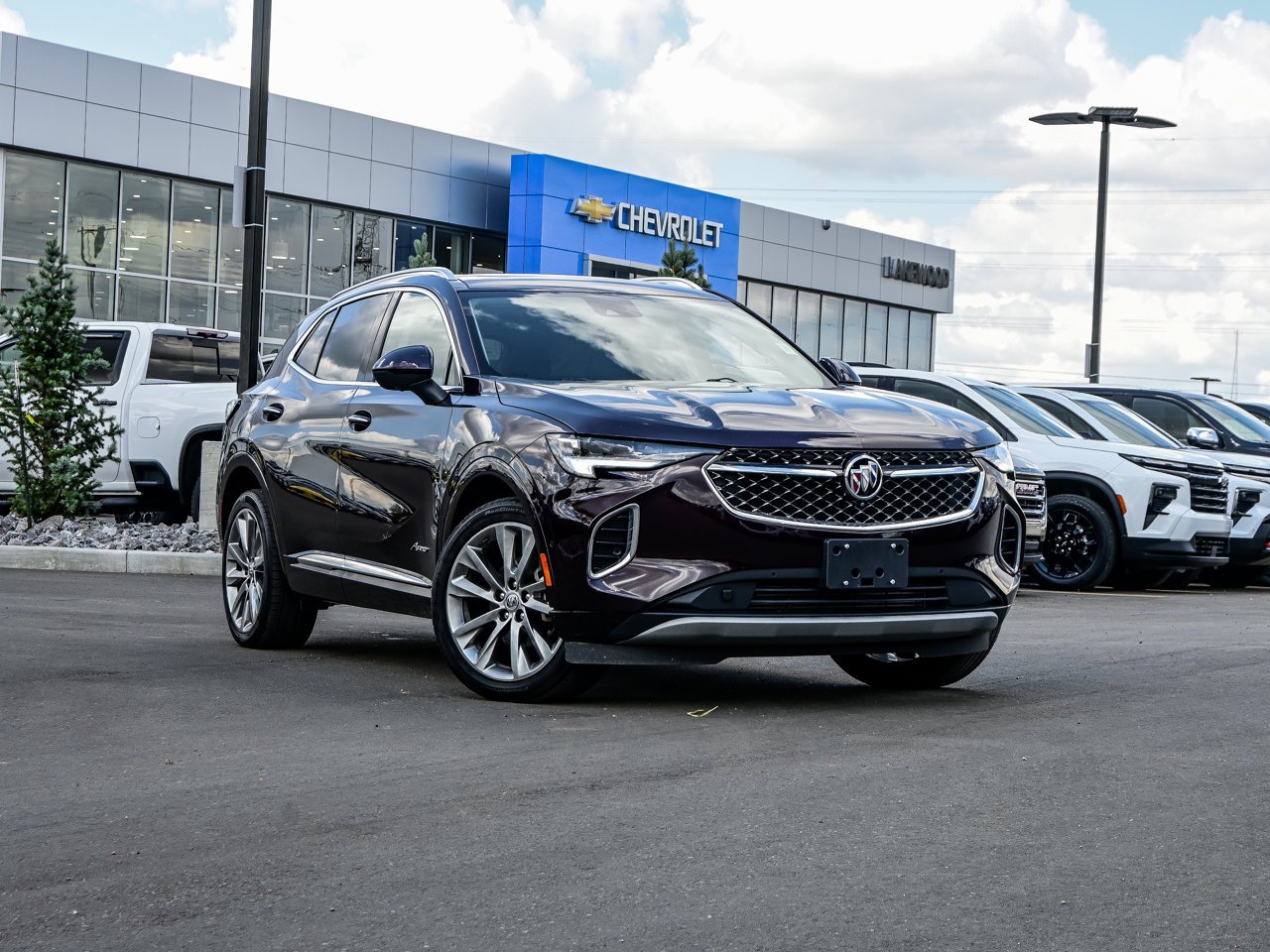 2023 Buick Envision AWD 4dr Avenir Red Sherwood Park - photo #1