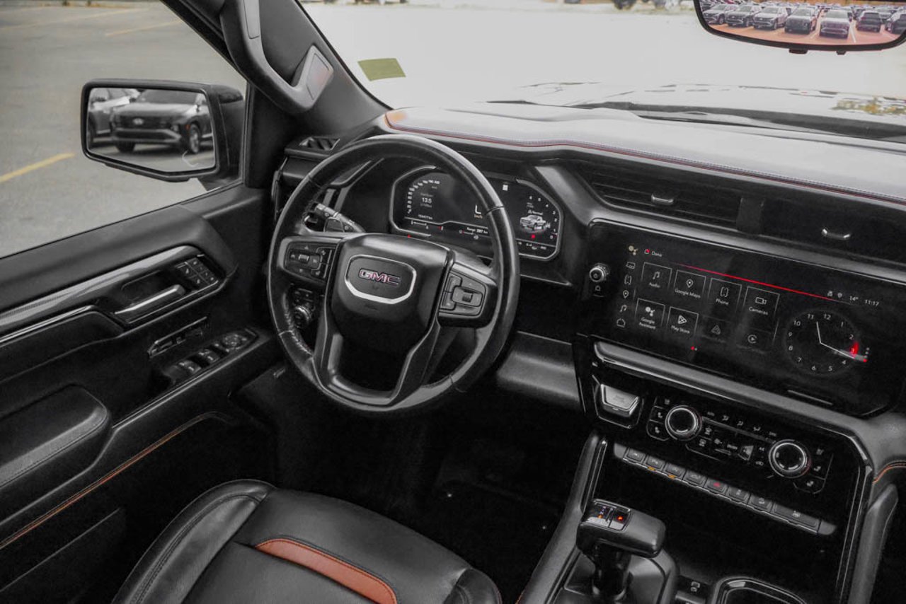 2022 GMC Sierra 1500 4WD Crew Cab 147 AT4 Black Sherwood Park - photo #28