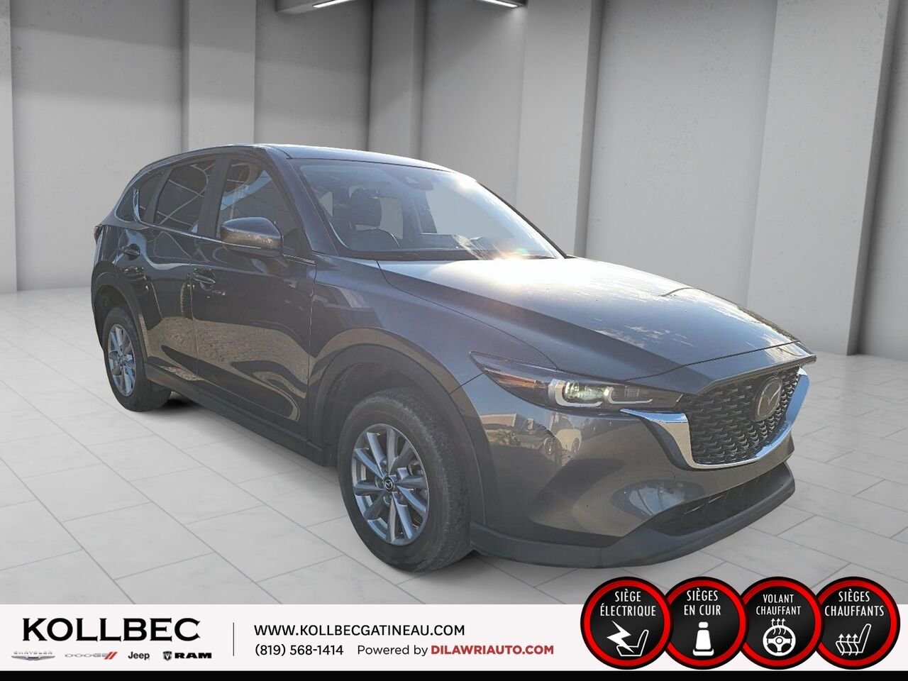 MAZDA CX-5 U19540 | GS AWD 2023 Gris Gatineau - photo #12