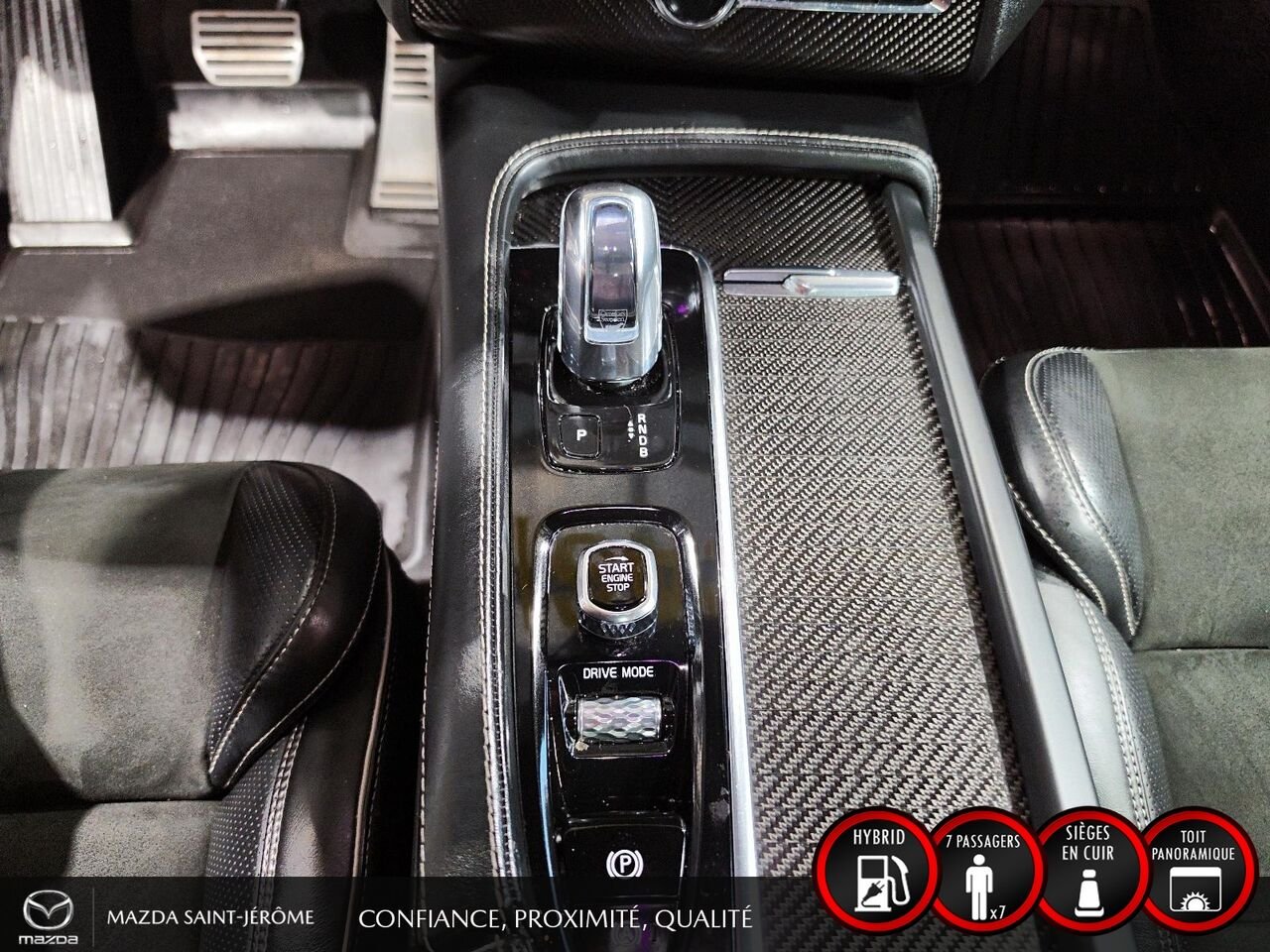 Volvo XC90 2018 Gris Saint-Jérôme - photo #18