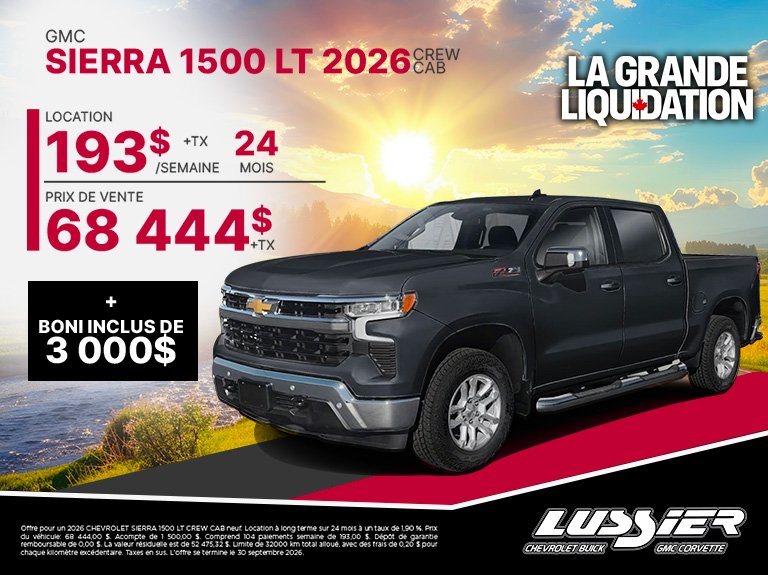 GMC Sierra 1500 2026