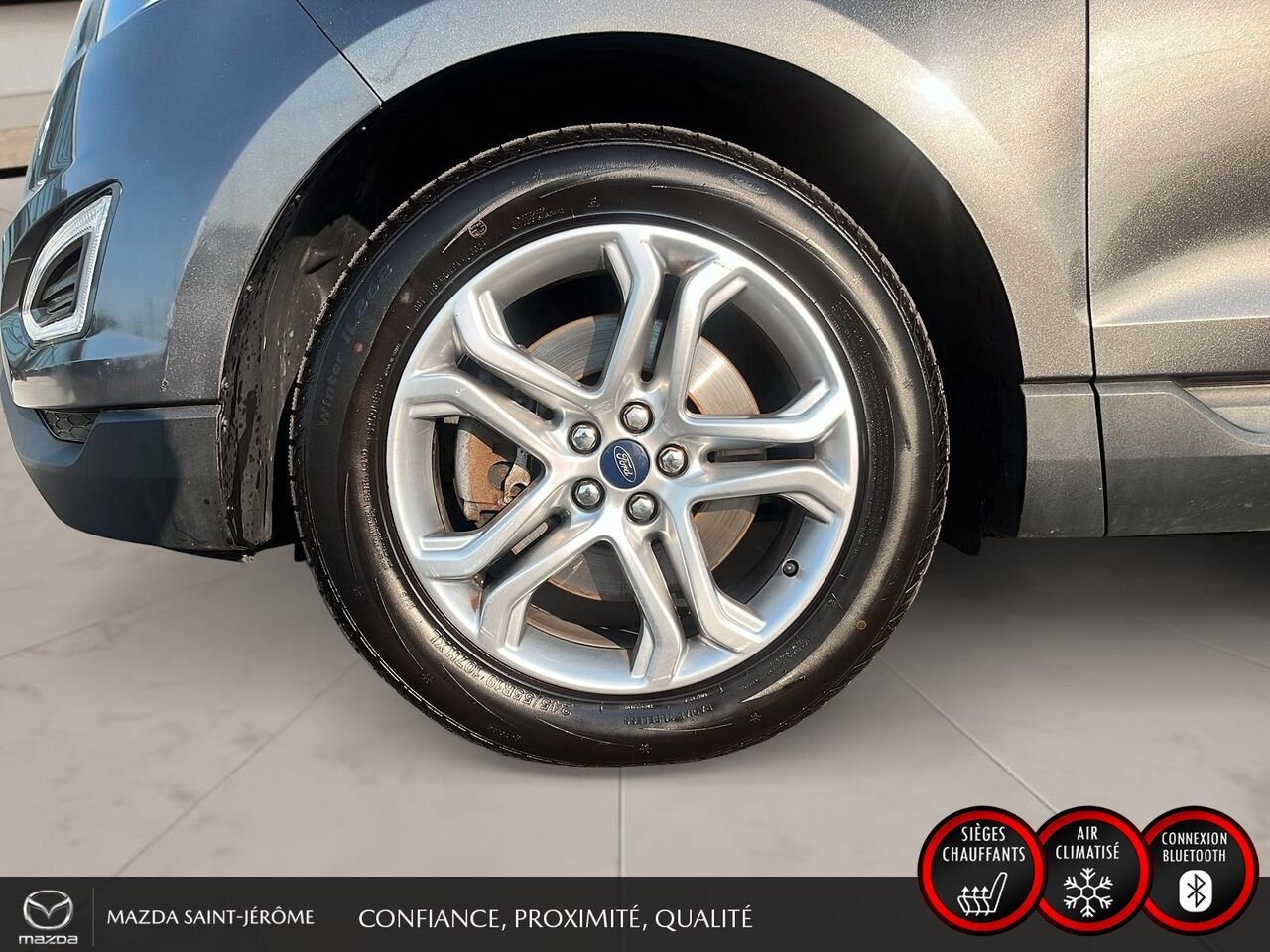 Ford Edge 2018 Gris Ste-Agathe des Monts - photo #11