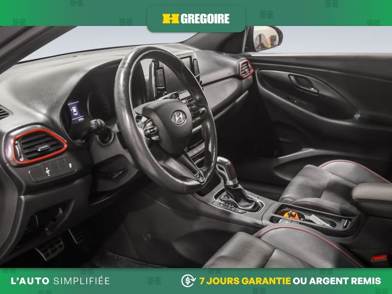 Hyundai Elantra 823040 | N Line AUTO A/C CUIR TOIT MAGS CAM RECUL BLEUTOOTH 2020 Gris Laval - photo #11