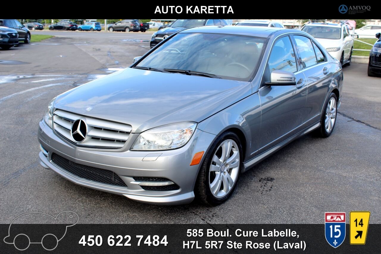 2011 Mercedes-Benz Classe-C VIN: WDDGF8BB4BA505424 Grey Sainte-Rose - photo #0
