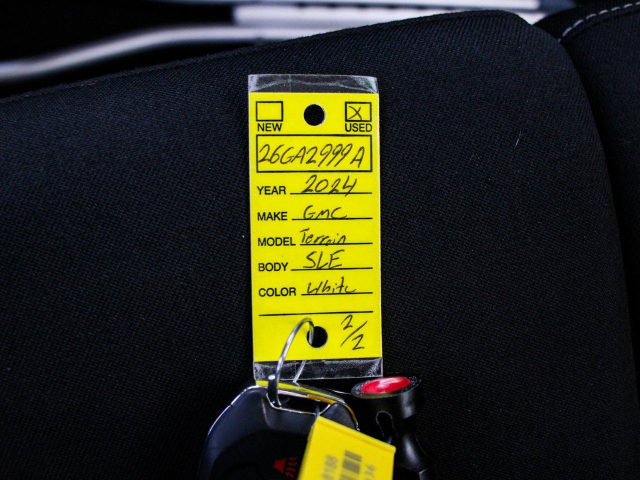 2024 GMC Terrain AWD 4dr SLE White Sherwood Park - photo #31