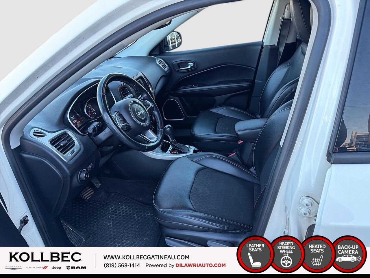 2018 Jeep Compass U19570 | North 4x4 White Gatineau - photo #23