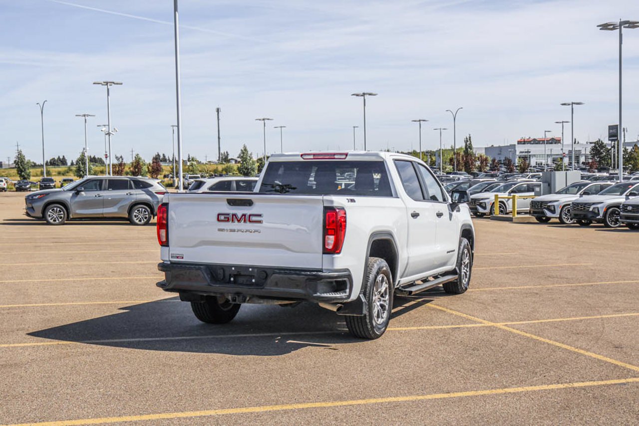 2024 GMC Sierra 1500 4WD Crew Cab 147 Pro White Sherwood Park - photo #8