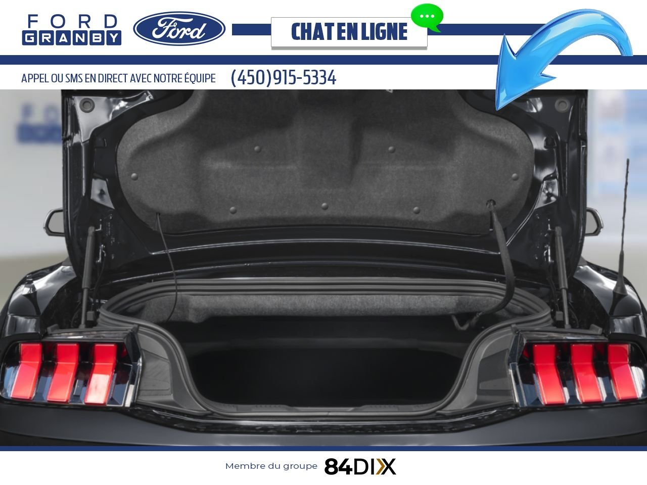 Ford Mustang 2024 Noir ombre Granby - photo #7