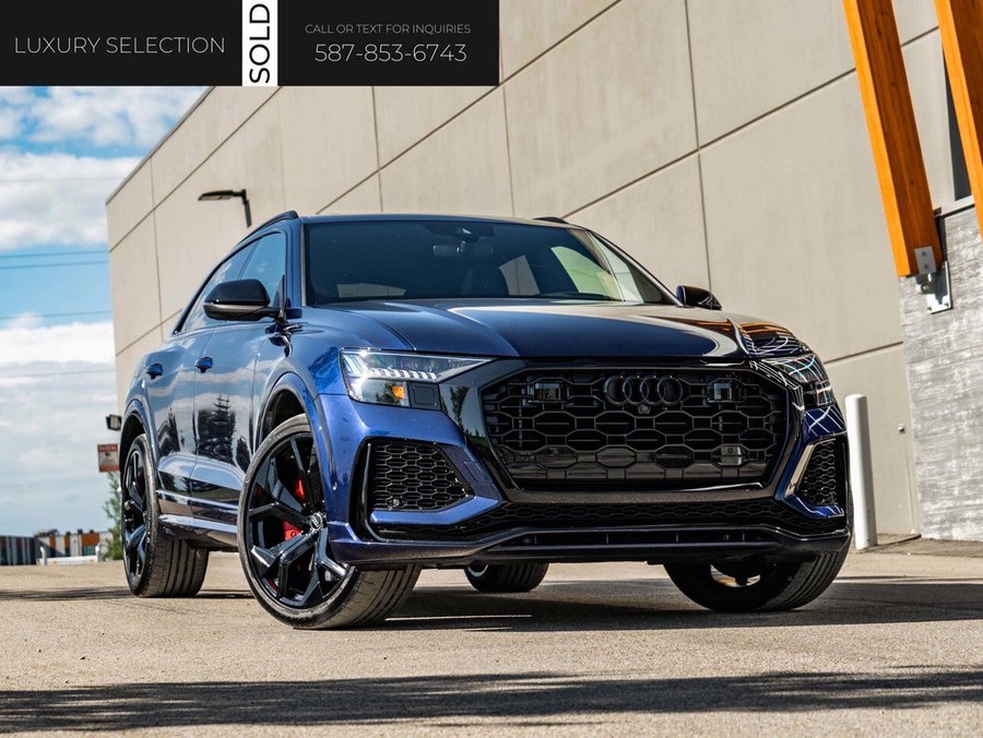 2021 Audi RS Q8 Blue