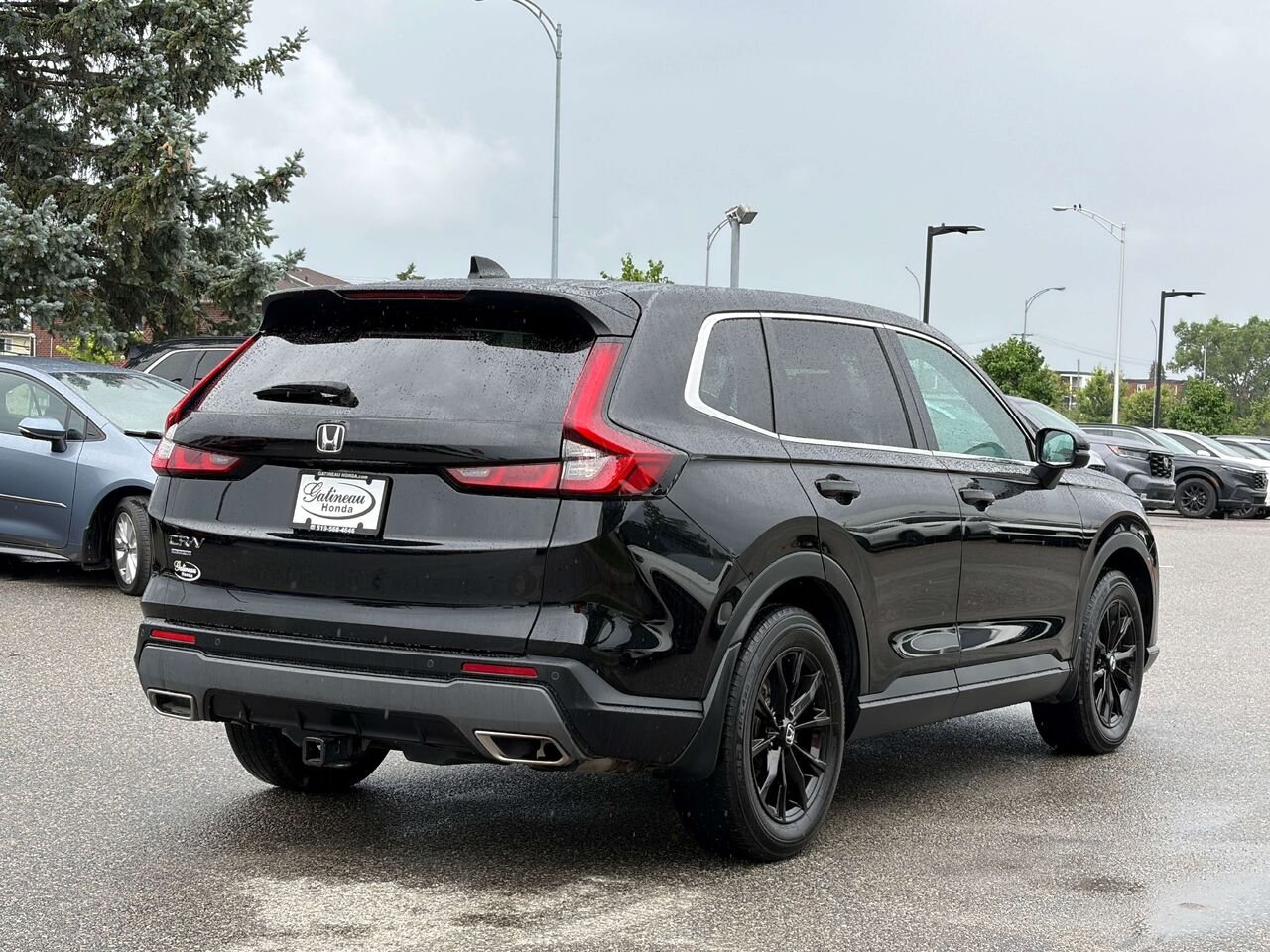 Honda CR-V EX-L HYBRID 2025 Noir Gatineau - photo #5
