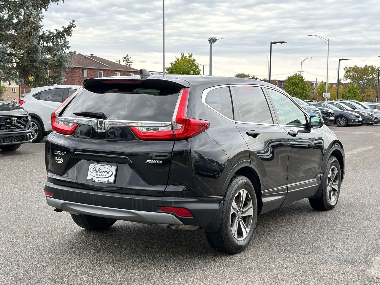 Honda CR-V LX 2017 Noir Gatineau - photo #5
