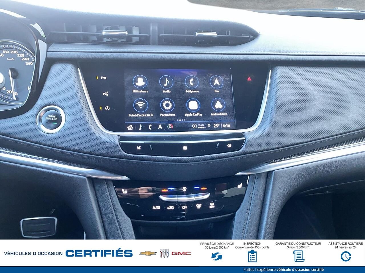 2021 CADILLAC XT5 SPORT Traction intégrale, 4 portes Sport Blue Montmagny - photo #12