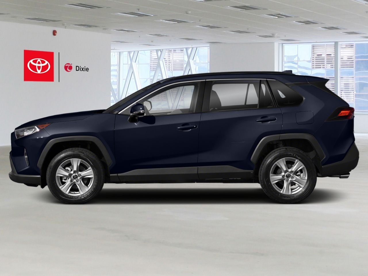 2021 Toyota RAV4 XLE PREMIUM AWD / HEATED SEATS / MOONROOF / LEATHER SURFACE / CARPLAY AND ANDROID AUTO Blue Mississauga - photo #2