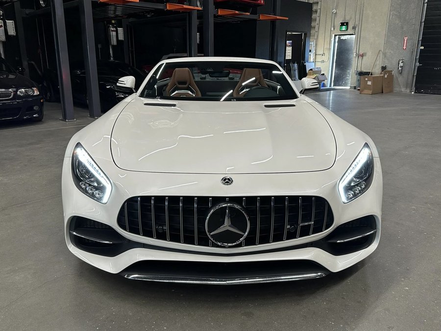 2018 Mercedes-Benz AMG GT C | Exclusive Saddle Brown Diamond Stitched Nappa Leather White