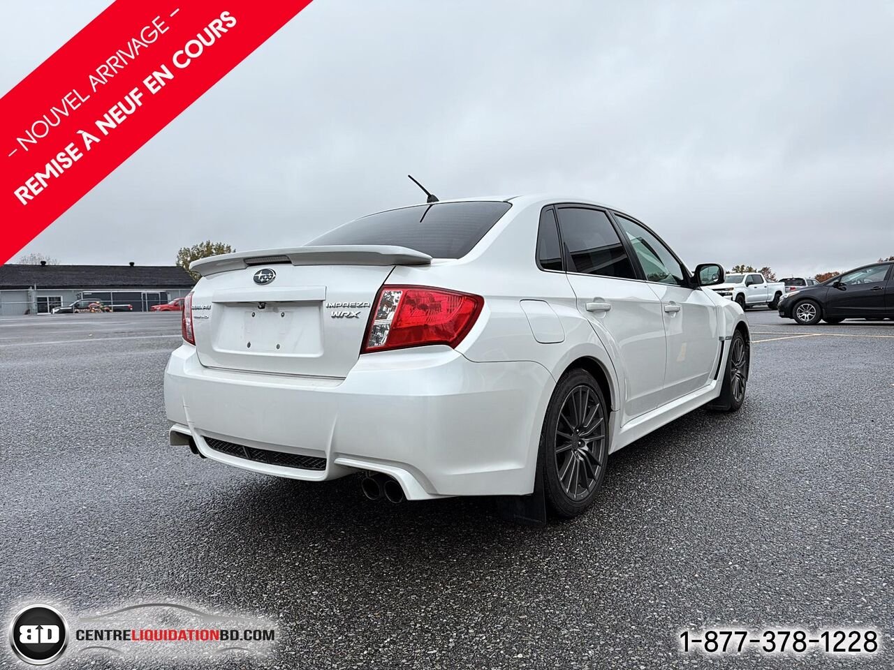 Subaru WRX SEDAN | BD0456 2013 Blanc Granby - photo #7