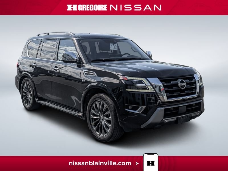 Nissan Armada Platinum 1 PROPRIO 0 ACCIDENT 2021 Noir