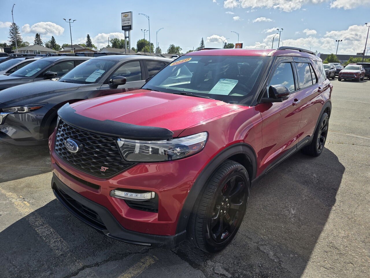 2020 Ford Explorer ST Red Rouyn-Noranda - photo #25