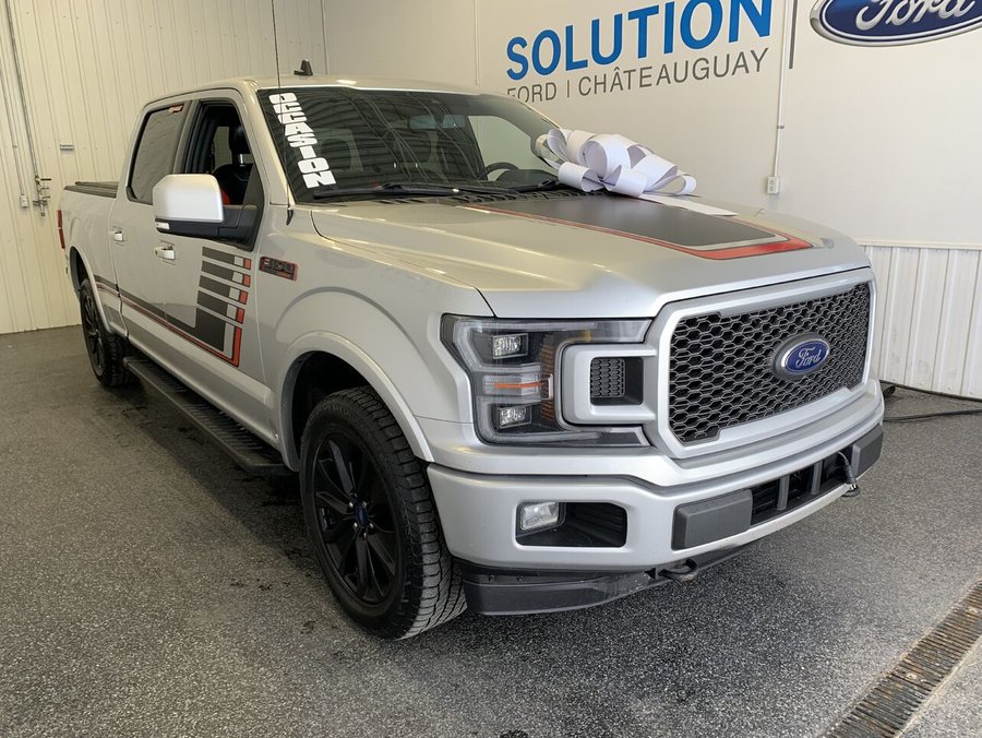 Ford F-150 XLT cabine SuperCrew 4RM caisse de 6,5 pi 2019 Argent
