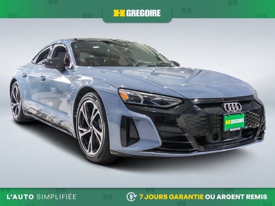 2022 Audi e-tron GT AWD AUTO A/C MAGS CUIR TOIT NAV CAM RECUL Grey