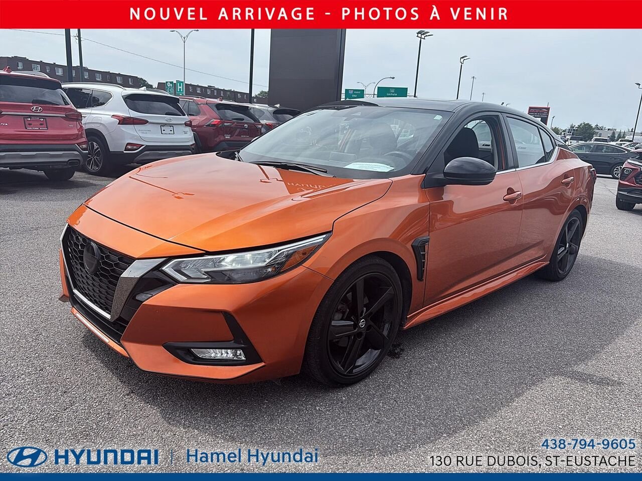 Nissan Sentra 2022 Orange Saint-Eustache - photo #2