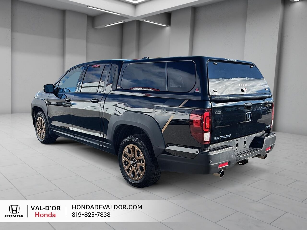 Honda Ridgeline BLACK EDITION KIT HPD BOITE DE FIBRE 2023 Noir Val-d'Or - photo #3