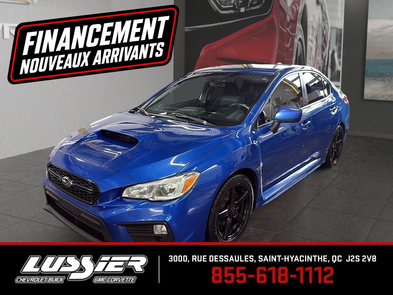 SUBARU WRX SPORT 2018 Bleu Saint-Hyacinthe - photo #0