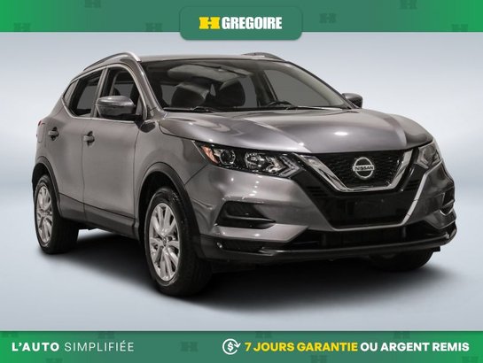 2023 Nissan Qashqai SV AWD AUTO AC TOIT MAGS CAM RECUL BLEUTOOTH Grey