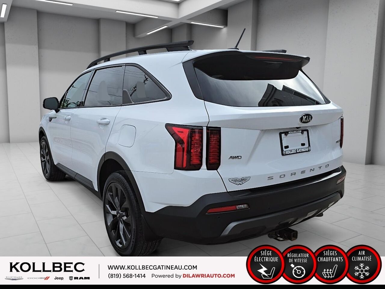 2021 KIA SORENTO X-Line AWD White Ottawa & Gatineau - photo #17